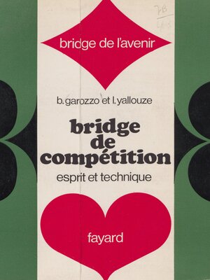 cover image of Bridge de compétition